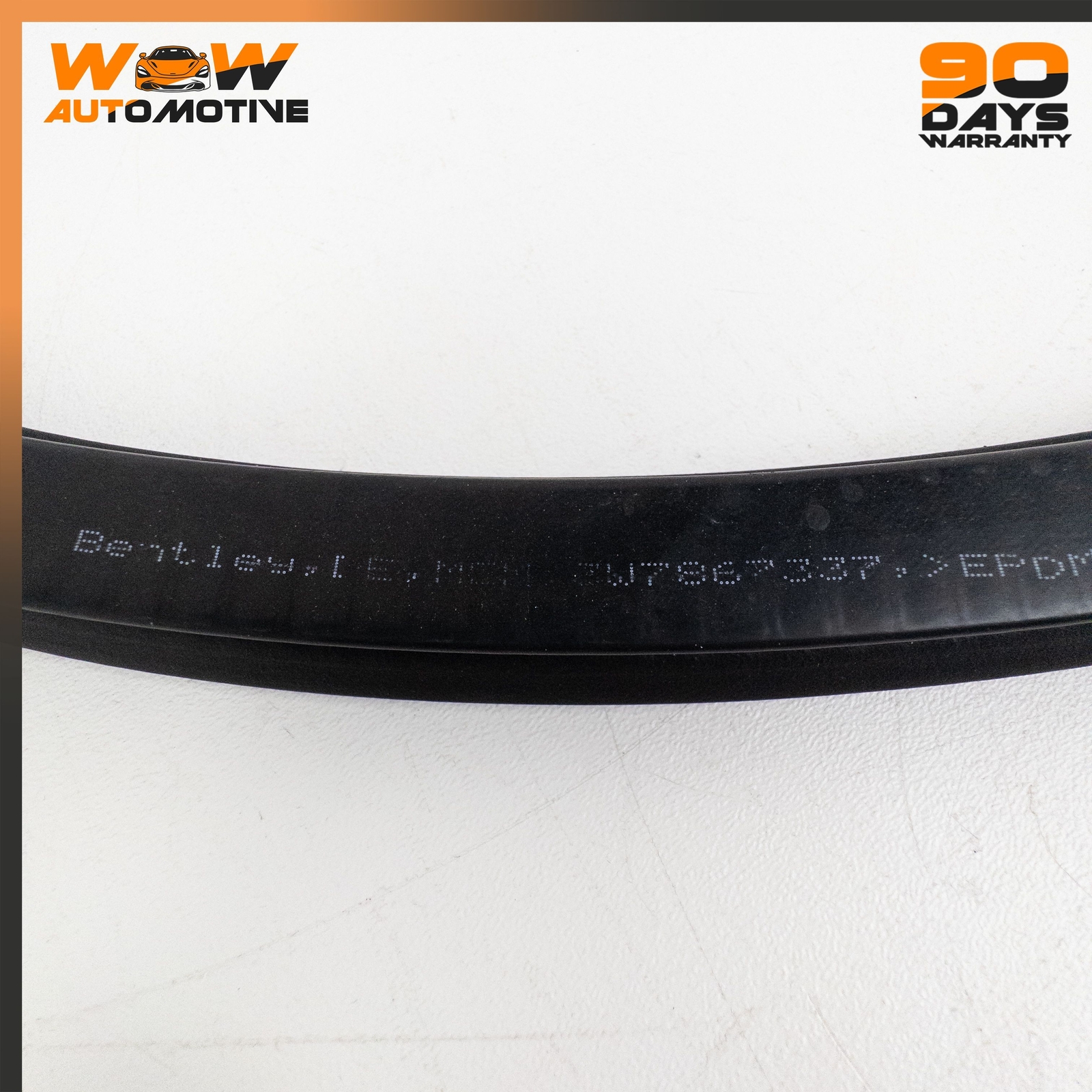 07-11 BENTLEY CONTINENTAL GTC FRONT LOWER DOOR SEAL WEATHERSTRIP  RUBBER OEM  