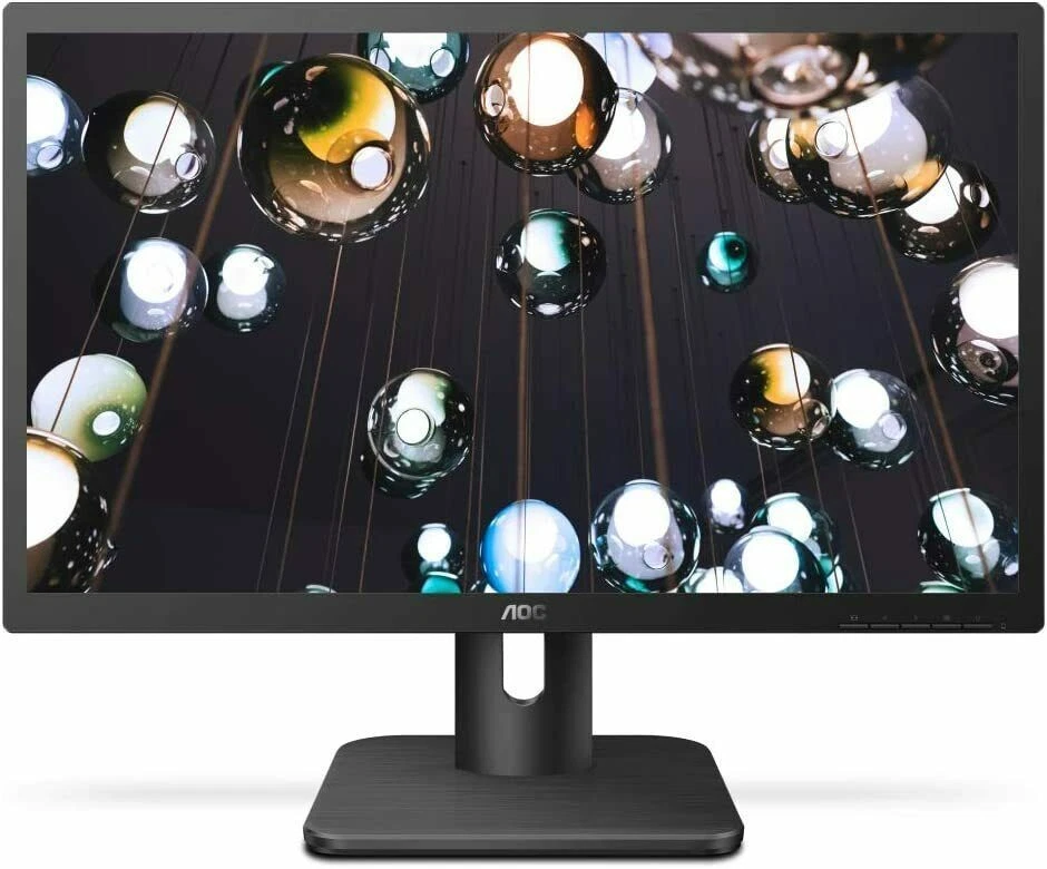 AOC 27" Full HD 1920x1080 Monitor IPS Panel 5ms FlickerFree HDMI/VGA 27E1H  - Image 2 of 2