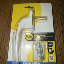 Yale White Aluminium Right-handed Window handle (L)167mm