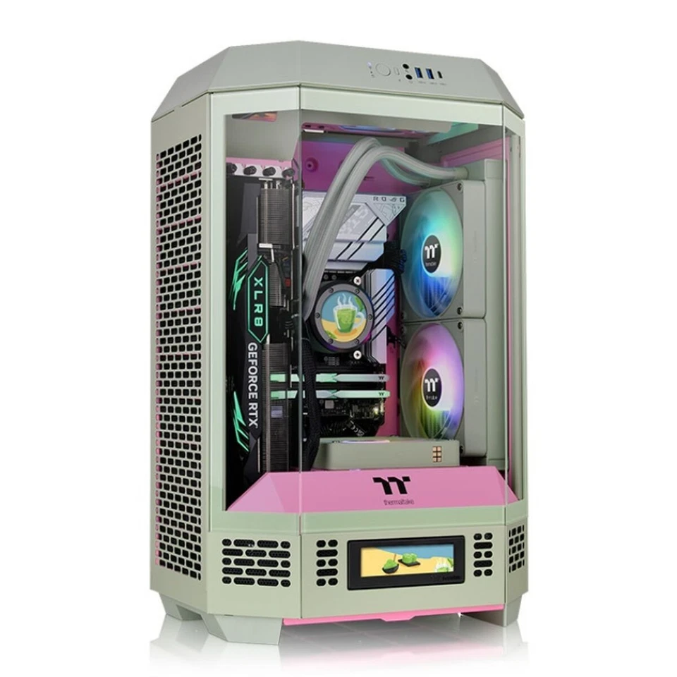 ATX Semi-Tower Gehäuse THERMALTAKE Tower 300 Matcha Plum
