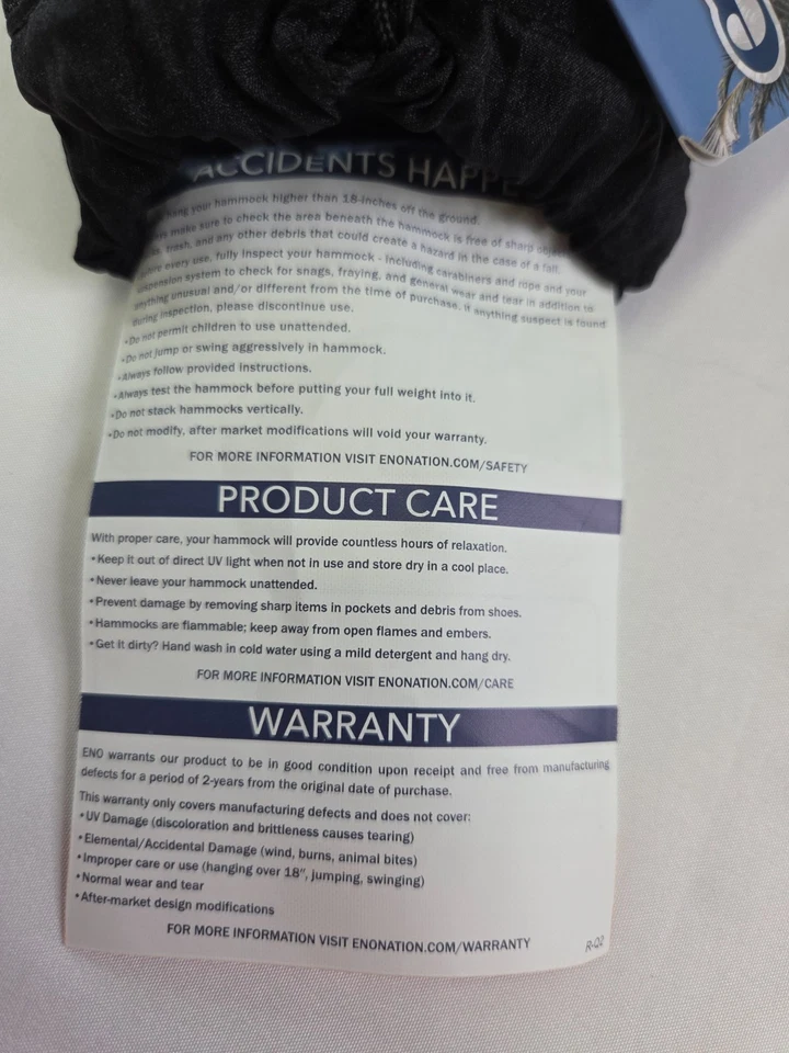 Correas para hamaca ENO Atlas 30 puntos de fijación 400 libras fuerza amigables con los árboles Foto 3 de 4
