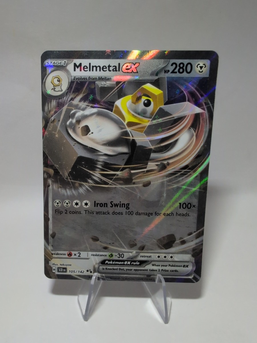 Pokemon TCG: Stellar Crown - 105/142 - Melmetal Ex | eBay