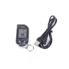 Viper 7756V LCD Remote Control 2-Way 5-Button Micro USB Charging Cable OEM Black
