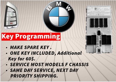 BMW/MINI COOPER FEM/BDC KEY PROGRAMMING MAIL IN SERVICE F15 F20 F30 F80