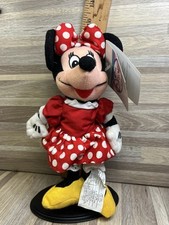 NEW WITH TAGS MINNIE MOUSE MINI BEAN BAG PLUSH THE DISNEY STORE