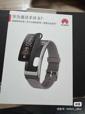 Huawei Talkband B7 1.53'' AMOLED Smartband Bluetooth 5.2 Sports Fitness Grey NEW