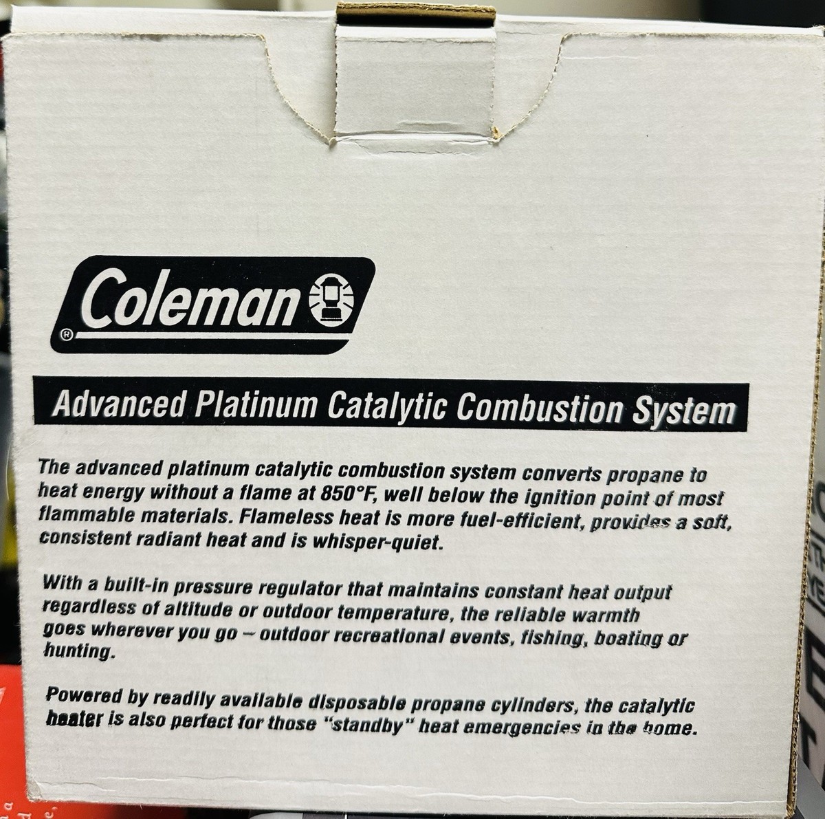 Coleman Sportcat Portable Catalytic Personal Heater 5031-700