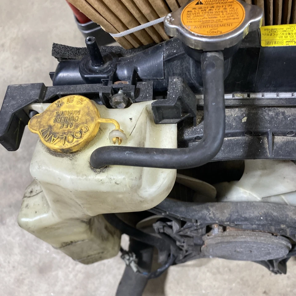 2012 2013 2014 2015 Subaru Impreza 2,0 L radiador ventilador motor conjunto OEM Foto 3 de 4