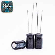 3,3uF 200V 1-10 Stück Elko Radial 2000h 6,3X11 PF