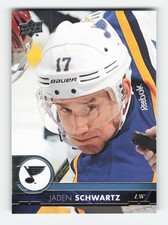 2017-18 Upper Deck #159 Jaden Schwartz Near Mint or Better