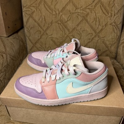 Nike Air Jordan 1 Low SE Easter Pastel Champagne DJ5196-615 Men s Size 7.5