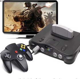 Black N64 Wired Classic N64 Controller Gamepad Remote Joystick for N64 System