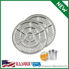 Pressure Canner Cooker Canning Rack Compatible With Presto 01781 23 Quart 2 Pack