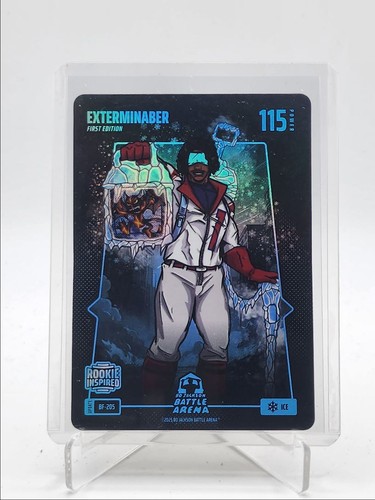 MALIK NABERS EXTERMINABER 2025 BATTLE ARENA FIRST ED BATTLEFOIL ICE RC A Q5918