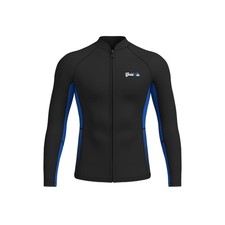 Mens Wetsuit Tops, 2mm Wet Suits Neoprene Jacket for Men Keep Warm Long Sleev...