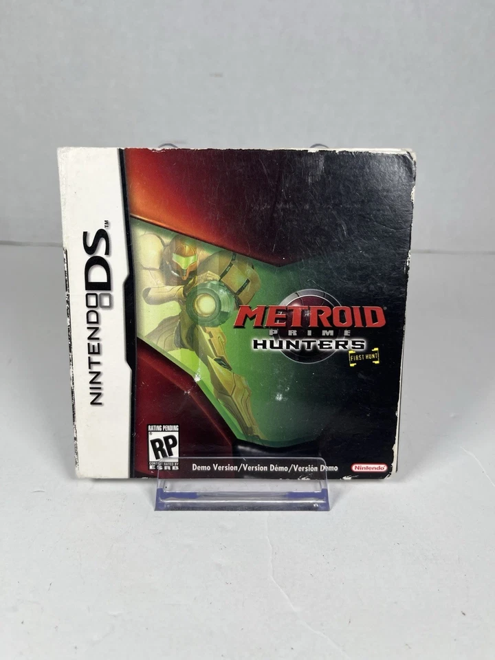 Metroid Prime Hunters : First Hunt (DS, 2004) Demo CIB COMPLETE IN SLEEVE - Image 2 of 4