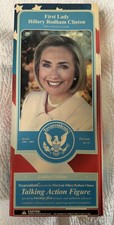 UPC 675267000096 product image for First Lady Hillary Rodham Clinton Talking Action Figure Doll | upcitemdb.com
