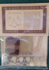 Gail Wilson - Museum Folk Doll Series Set of Three 5" (NOS)