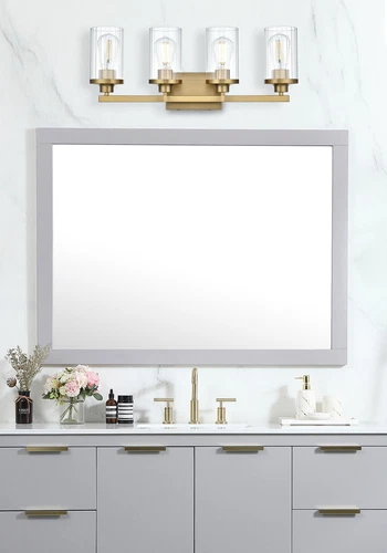 Living District Thane 25" Wall Sconce In Satin Gold - Picture 2 of 8