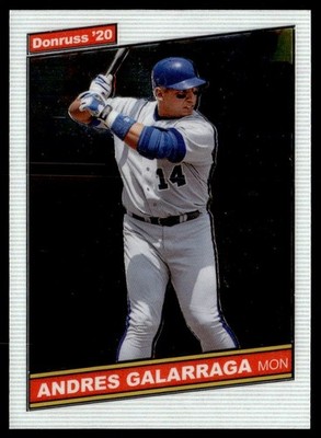 2020 Donruss Optic Retro 1986 Andres Galarraga Montreal Expos #R86-14
