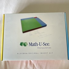 Math-U-See Algebra/Decimal Insert Kit Manipul...