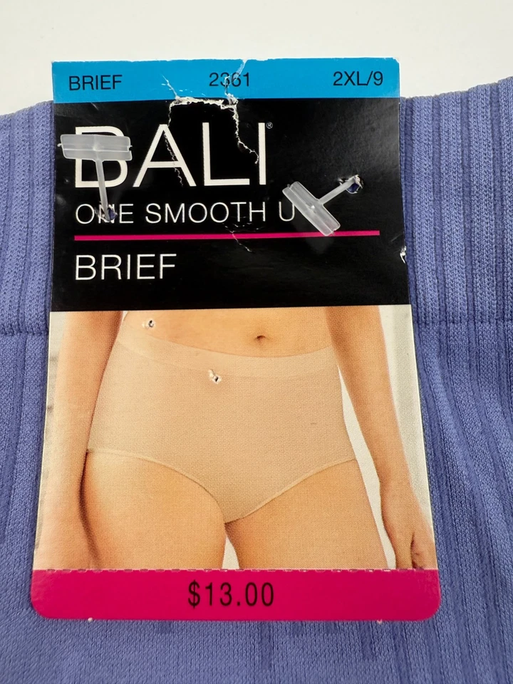 Bragas Bali One Smooth U Corte Cintura Alta Azul Talla 2XL (9) NUEVAS CON ETIQUETAS Foto 3 de 4