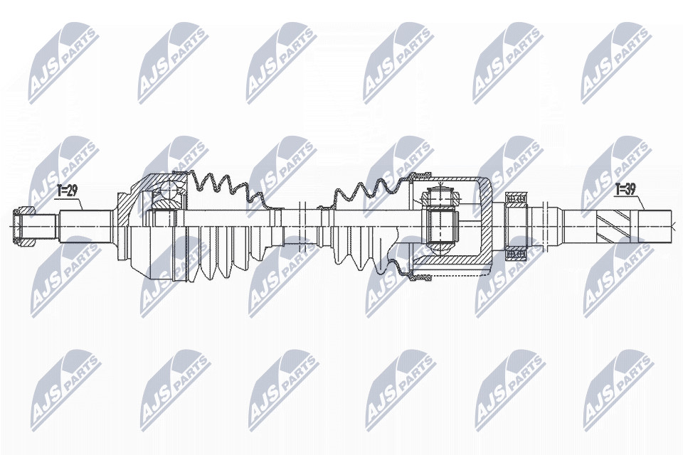 NPW-RE-192 NTY Drive Shaft for FIAT,NISSAN,RENAULT - Image 8