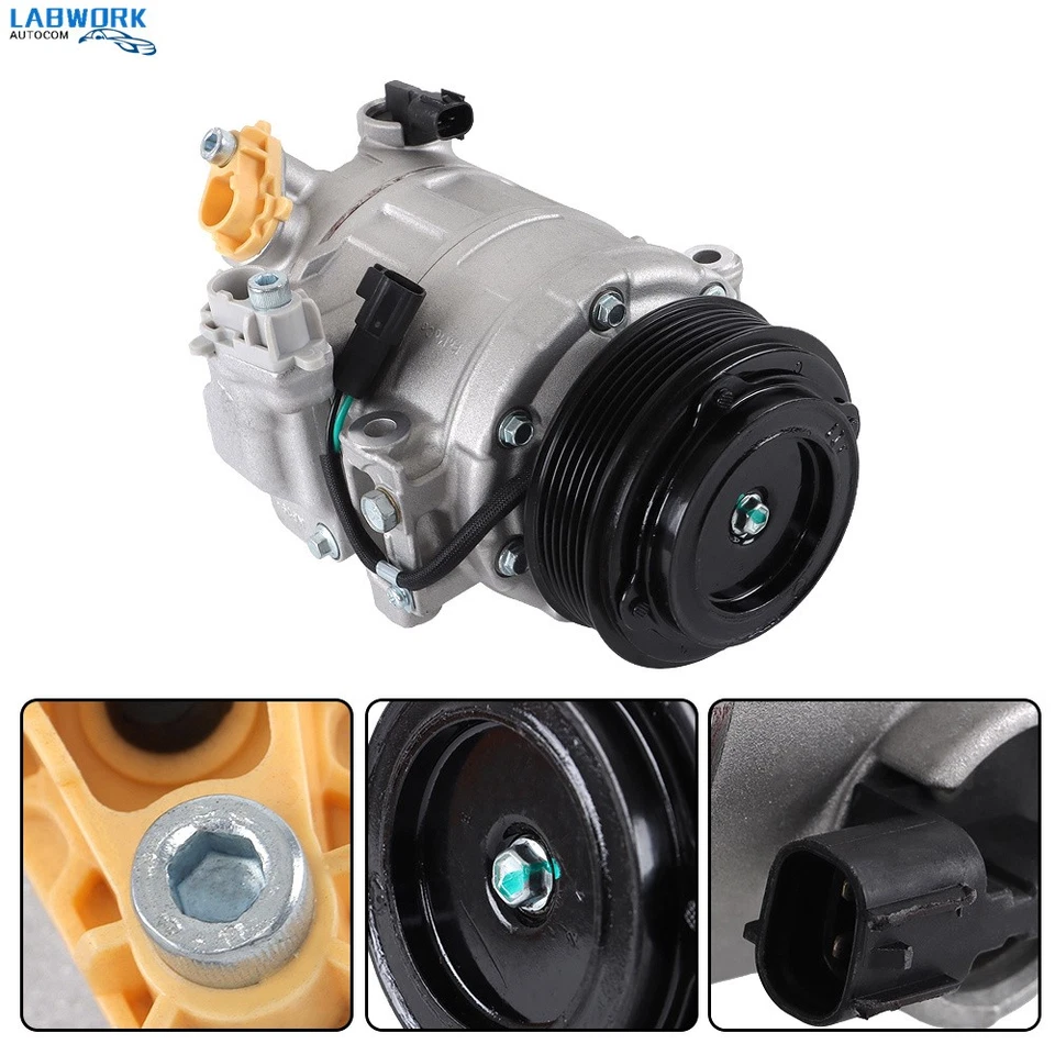 198358 For Lincoln MKT 2013 2014 2015-2017 2018 2019 A/C Compressor W/Clutch — 第 3/4 张图片