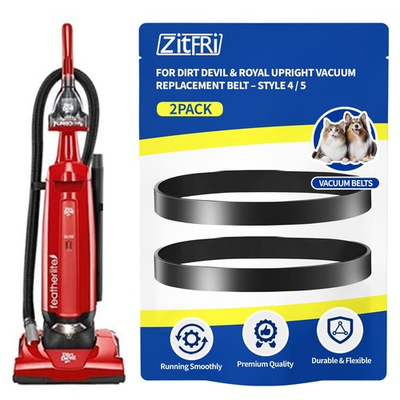 #ad Dirt Devil Royal Style 5 Upright Vacuum Cleaner Replacement Belts – 2 Pack... $12.35