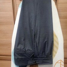 Italy Tollegno 1900 Custom Suit Dark Grey with Top  Bottom