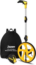 Measuring Wheel in Feet and Inches, Mechanical/Double Collapsible/One Key to Res
