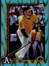 2025 Topps Chrome Update Series - Willie MacIver #USC81 Aqua Wave Refractor /199