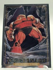 2024 JUGGERNAUT MARVEL MASTERPIECES PLATINUM '92 TRADING CARD 45 SKYBOX