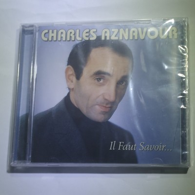 Charles Aznavour [2012; CD] 'IL FAUT SAVOIR' De Neuf Scelle [NEW & SEALED]