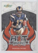 Score Hot Rookies Donnie Avery 2008 #HR-8 RC dou