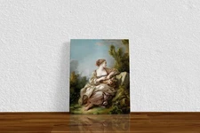 Francois Boucher "The Gardener" Canvas Print Wall Art Home Decor