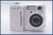 [Ex+++++] Nikon COOLPIX E775 Silver 2.1MP Vintage 2001 Digicam Japan