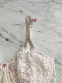 Victoria's Secret Nwt Dream Angels Shine Strap Unlined Uplift w/ Sling Bra 36DD