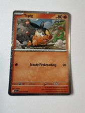 Carta Pokemon Tepig 29/217 Cosmos Holo Eroi Ascesi Fuoco NM Promo