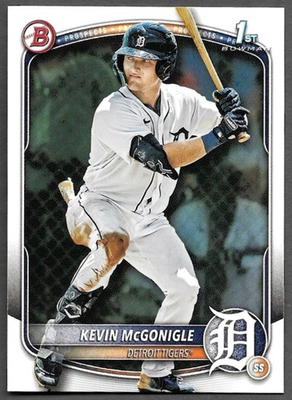 #ad Kevin McGonigle 2025 Bowman Draft 1st Bowman 🇺🇸 Tigers Delco Phenom 💥 #BP 79 $3.50