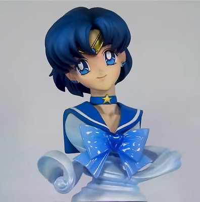 Sailor Moon Model Kit Sailor Mercury Bust, 1/6 ?,  B-Club original Japan
