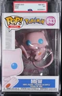 Mew "Pokemon" Games 643 Funko Pop! PSA 8.5 NM-MINT+