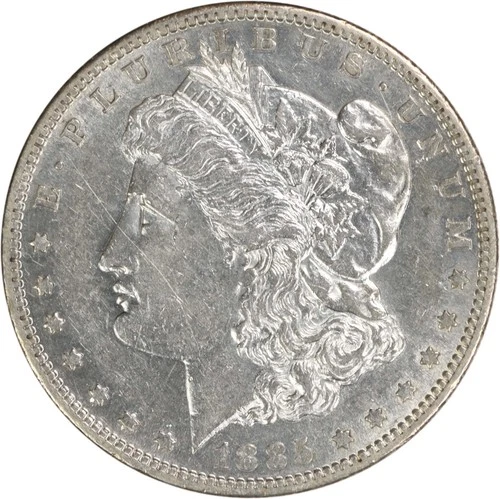 1885-S Morgan Silver Dollar EF Uncertified #111