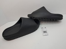Yeezy Slide Onyx Black Size 9 Authentic Adidas Comfort Sandals New