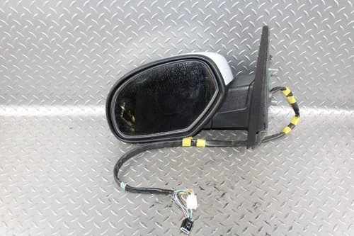 09-14 Yukon XL *SCUFFS* White Driver Side Left LH Power Door Mirror Signal OEM