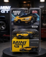 1/64 #317 BUGATTI VISION GRAN TURISMO YELLOW MIJO TSM MODEL MINI GT DIECAST 2022