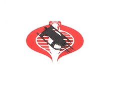 SONIC FLASHERS Majorette HELICOPTER Landing Skid Cover Original Part