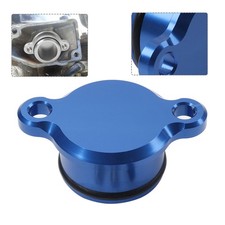 Oil Injection Pump Delete Block Off Plug Aluminium Blue For Yamaha PW50 PW80