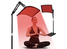 Red Light Therapy Lamp with Stand, 660nm Red  850nm Infrared Light for Body