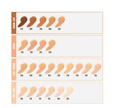 Maybelline Fit Me Dewy+Smooth Foundation SPF18 & Vitamin E (1oz/30mL) YOU PICK!